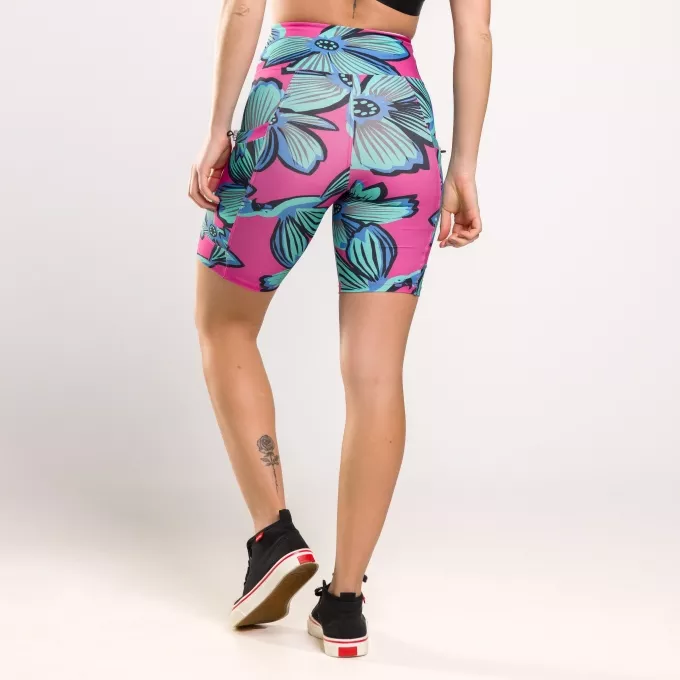 Bermuda Print Estampada com Bolsos