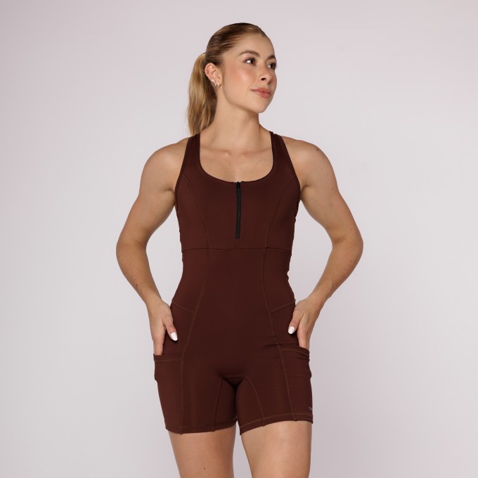 Macaquinho Fit com Bolso