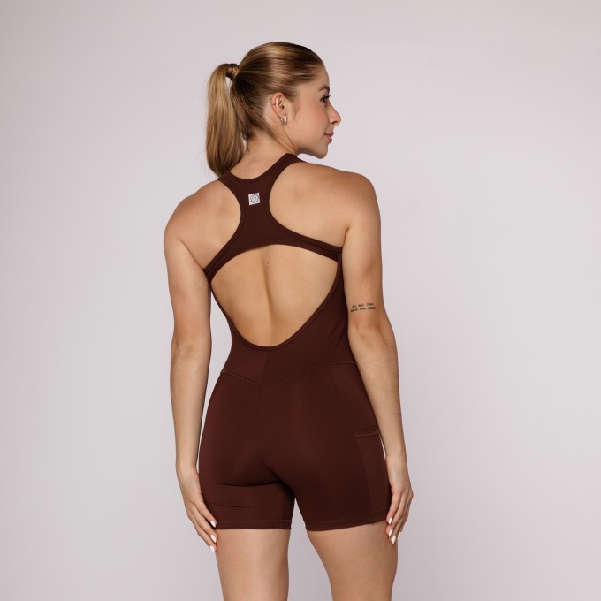 Macaquinho Fit com Bolso